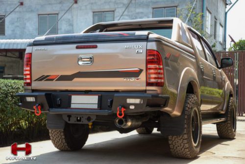 กันชนท้าย HAMER รุ่น M-SERIES สำหรับรถ TOYOTA HILUX VIGO