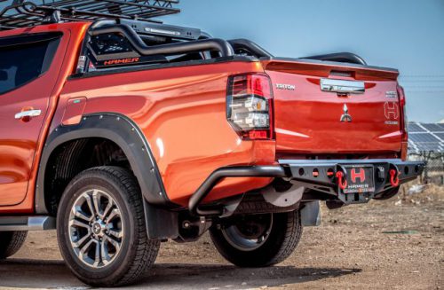 กันชนท้าย HAMER รุ่น G-SERIES สำหรับรถ MITSUBISHI TRITON