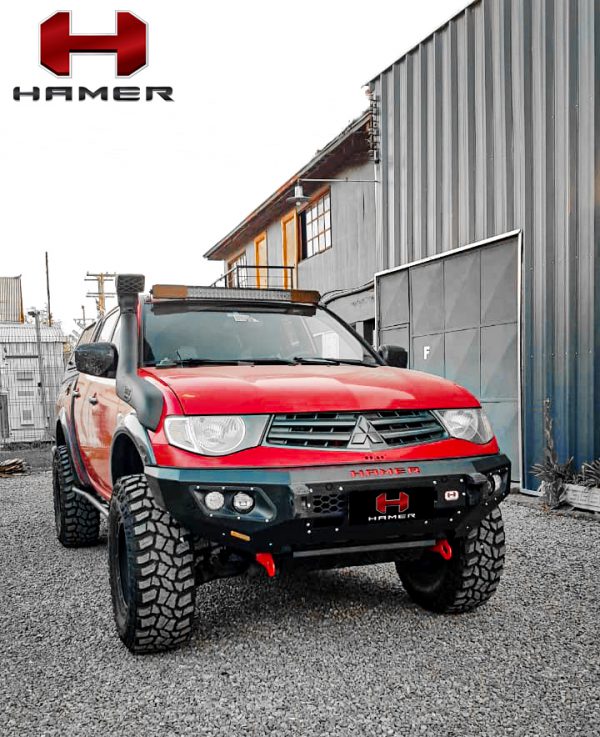 KING-SERIES กันชนหน้า HAMER กันชนหน้า HAMER รุ่น KING-SERIES สำหรับรถ MITSUBISHI TRITON