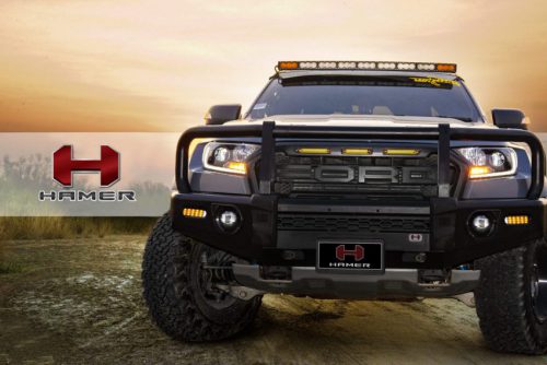 ROYAL SERIES BULL BAR กันชนหน้าของ HAMER สำหรับรถ FORD RANGER