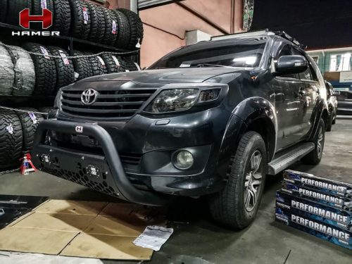 STORM NUDGE BAR กันชนหน้าของ HAMER สำหรับรถ ISUZU