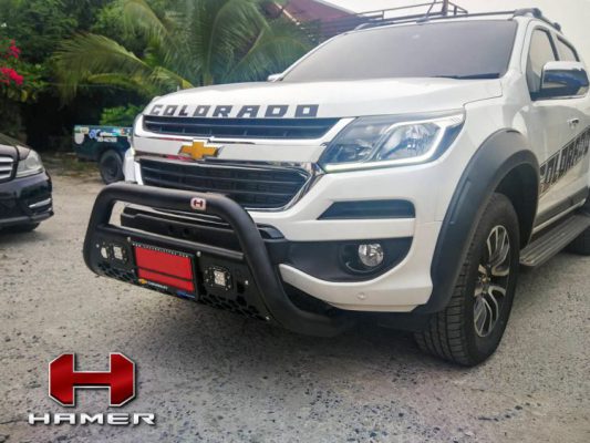 กันชนหน้าของ HAMER รุ่น STORM NUDGE BAR สำหรับรถ CHEVROLET COLORADO 2017