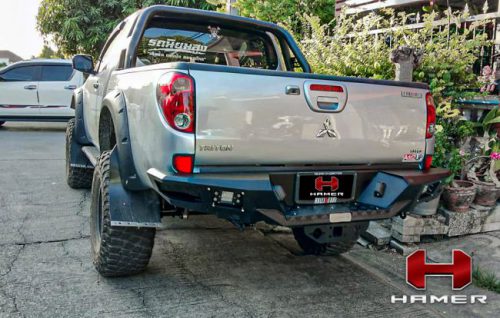 กันชนท้าย HAMER รุ่น NOVA-SERIES สำหรับรถ MITSUBISHI TRITON