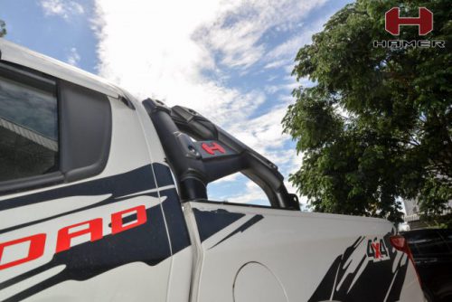 โรลบาร์ HAMER รุ่น HECTOR SERIES สำหรับรถ MISUBISHI TRITON สีดำ