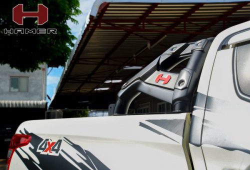 โรลบาร์ HAMER รุ่น HECTOR SERIES สำหรับรถ MISUBISHI TRITON สีดำ