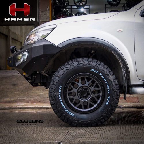 กันชนหน้า HAMER รุ่น KING-SERIES สำหรับรถ NISSAN