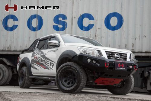 กันชนหน้า HAMER รุ่น KING-SERIES สำหรับรถ NISSAN