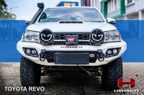 กันชนหน้า HAMER รุ่น KING-SERIES สำหรับรถ TOYOTA