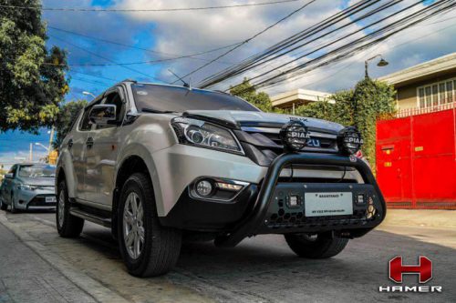 กันชนหน้าของ HAMER รุ่น STORM NUDGE BAR สำหรับรถ ISUZU