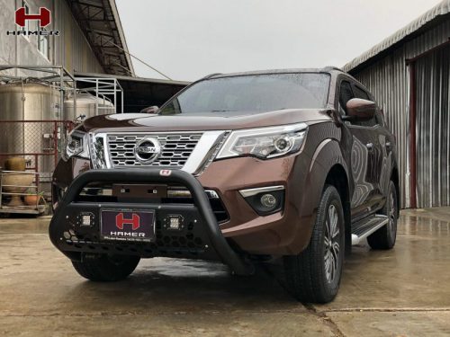 กันชนหน้าของ HAMER รุ่น STORM NUDGE BAR สำหรับรถ NISSAN