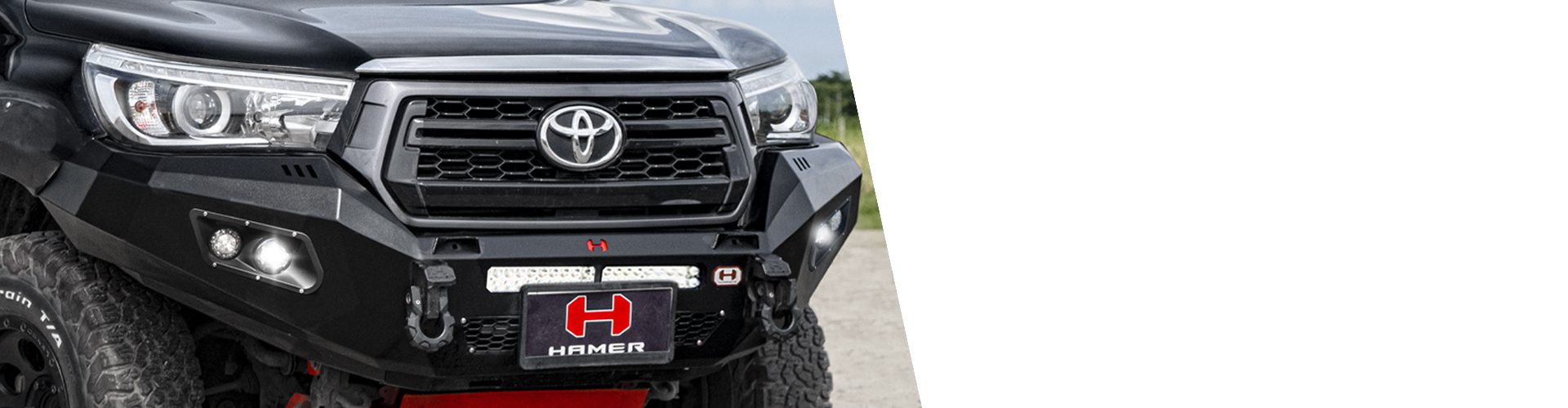 กันชนหน้าของ HAMER รุ่น PRIME SERIES BULL BAR FOR HILUX REVO ROCCO