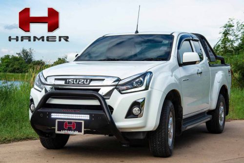 Hamer - CYCLONE NUDGE BULL BAR ดีแม็กซ์ 2012-2016