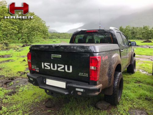 กันชนท้าย HAMER รุ่น M-SERIES สำหรับรถ ISUZU D-MAX 2012-2016