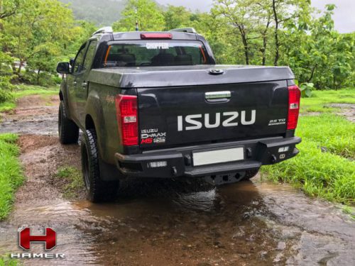 กันชนท้าย HAMER รุ่น M-SERIES สำหรับรถ ISUZU D-MAX 2012-2016