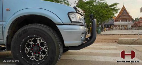 Hamer กันชนหน้า รุ่น CYCLONE NUDGE BAR สำหรับ TOYOTA HILUX TIGER-2