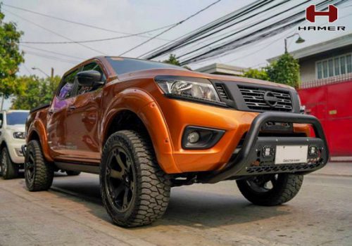 Hamer กันชนหน้า รุ่น STORM NUDGE BAR สำหรับ NISSAN NAVARA NP300-2