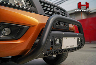 Hamer กันชนหน้า รุ่น STORM NUDGE BAR สำหรับ NISSAN NAVARA NP300 Hamer กันชนหน้า รุ่น STORM NUDGE BAR สำหรับ NISSAN NAVARA NP300