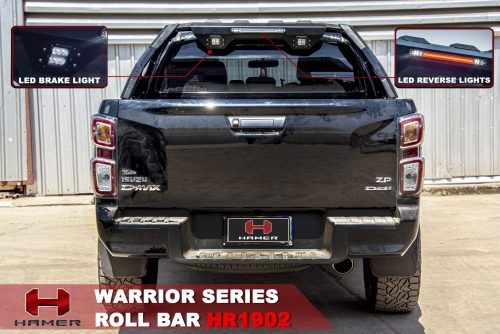 ROLL BAR ของ HAMER รุ่น WARRIOR สำหรับรถ ISUZU D-MAX