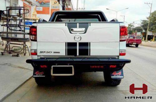 กันชนท้าย HAMER รุ่น RS-SERIES สำหรับรถ MAZDA