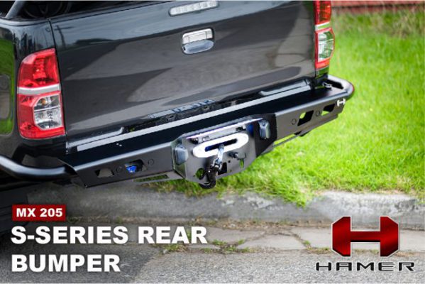 กันชนท้าย HAMER รุ่น S-SERIES สำหรับรถ TOYOTA HILUX