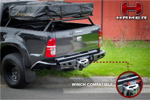 กันชนท้าย HAMER รุ่น S-SERIES สำหรับรถ TOYOTA HILUX