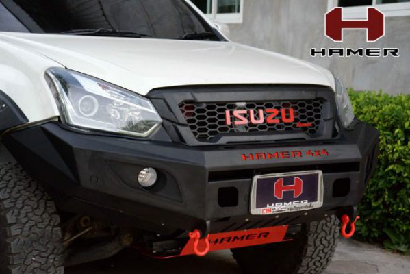 กันชนหน้าของ HAMER รุ่น M-SERIES BULL BAR