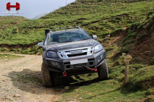 กันชนหน้าของ HAMER รุ่น M-SERIES BULL BAR (Single light)