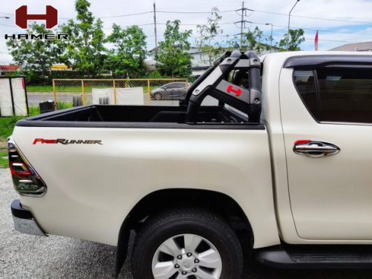 กันชนหน้าของHAMER รุ่น HECTOR SERIES ROLL BAR สำหรับรถ TOYOTA HILUX REVO