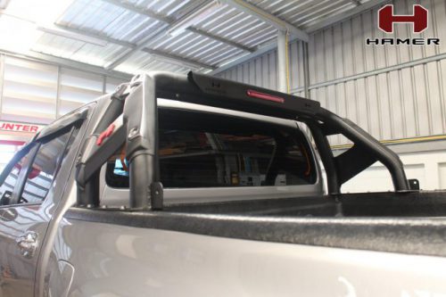 กันชนหน้าของHAMER รุ่น HECTOR SERIES ROLL BAR สำหรับรถ TOYOTA HILUX REVO