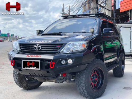 กันชนหน้าของ HAMER รุ่น M-SERIES BULL BAR(DOUBLE LIGHT)