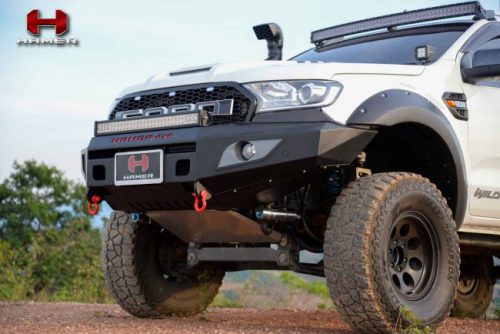 กันชนหน้าของ HAMER รุ่น M-SERIES BULL BAR ของรถ FORD RANGER T7