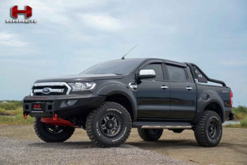 กันชนหน้าของ HAMER รุ่น M-SERIES BULL BAR ของรถ FORD RANGER T7