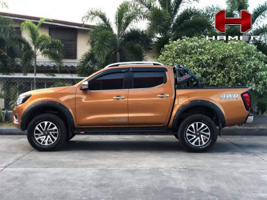 โรลบาร์ HAMER รุ่น HECTOR SERIES สำหรับรถ NISSAN NAVARA สีดำ