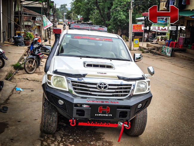 กันชนหน้า HAMER รุ่น M-SERIES BULL BAR (Single light) กันชนหน้าของ HAMER รุ่น M-SERIES BULL BAR (Single light)