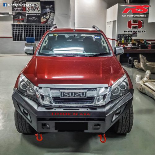 กันชนหน้าของ HAMER รุ่น M-SERIES BULL BAR (Single light)
