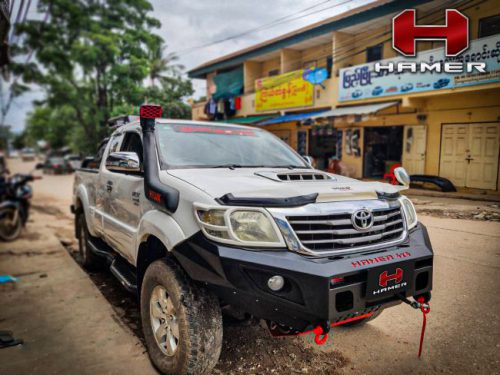 กันชนหน้าของ HAMER รุ่น M-SERIES BULL BAR (Single light)