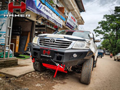 กันชนหน้าของ HAMER รุ่น M-SERIES BULL BAR (Single light)