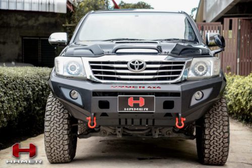 กันชนหน้าของ HAMER รุ่น M-SERIES BULL BAR (Single light)