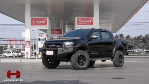 กันชนหน้าของ HAMER รุ่น M-SERIES BULL BAR ของรถ FORD RANGER T7