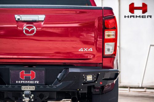 HAMER กันชนหลัง รุ่น NOVA SERIES ของรถ MAZDA BT50 ปี2020+