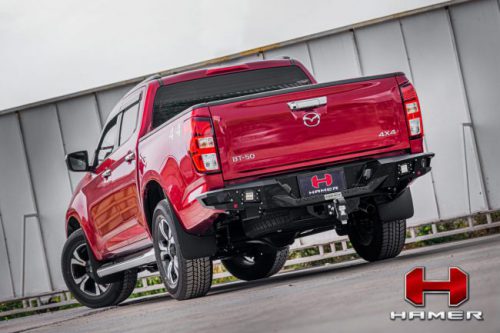 HAMER กันชนหลัง รุ่น NOVA SERIES ของรถ MAZDA BT50 ปี2020+