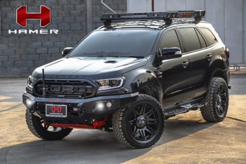 HAMER - SOLAR ROOF RACK FOR FORD EVEREST