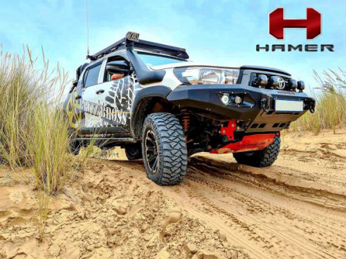HAMER ชุดแผ่นเหล็กปกป้องรถ SKID PLATE ของรถ TOYOTA HILUX REVO