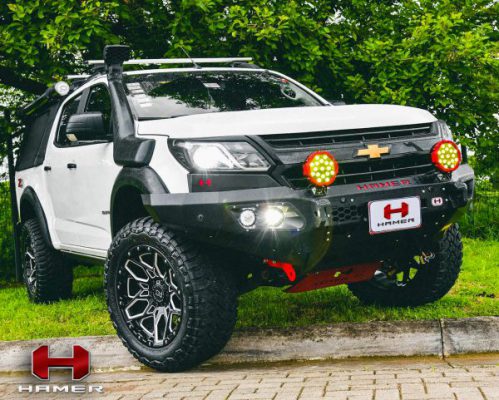 HAMER ชุดแผ่นเหล็กปกป้องรถ SKID PLATE ของรถ COLORADO ปี2012-2016