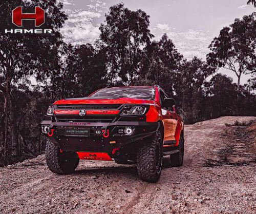 HAMER ชุดแผ่นเหล็กปกป้องรถ SKID PLATE ของรถ COLORADO ปี2012-2016