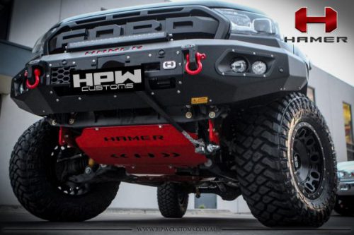 HAMER ชุดแผ่นเหล็กปกป้องรถ SKID PLATE ของรถ FORD RANGER