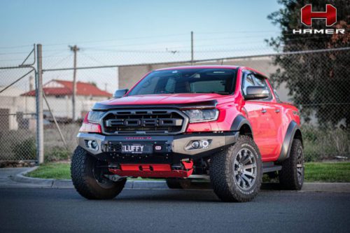 HAMER ชุดแผ่นเหล็กปกป้องรถ SKID PLATE ของรถ FORD RANGER RAPTOR