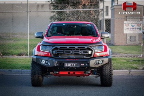 HAMER ชุดแผ่นเหล็กปกป้องรถ SKID PLATE ของรถ FORD RANGER RAPTOR