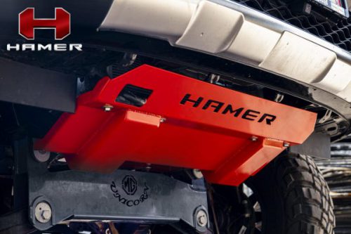 HAMER ชุดแผ่นเหล็กปกป้องรถ SKID PLATE ของรถ MG EXTENDER 2017+