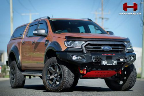 HAMER ชุดแผ่นเหล็กปกป้องรถ SKID PLATE ของรถ FORD RANGER